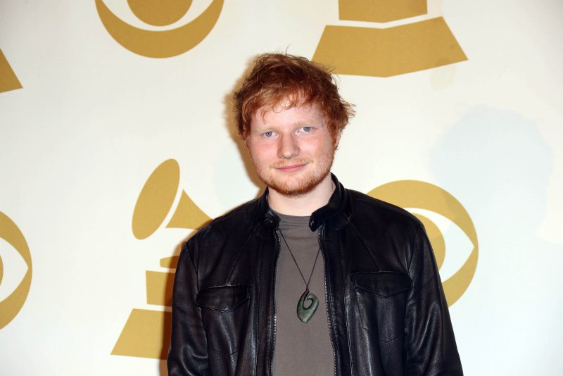12386064 ed sheeran at the grammy nominations concert live nokia theater los angeles ca 12 06 13imagecollect