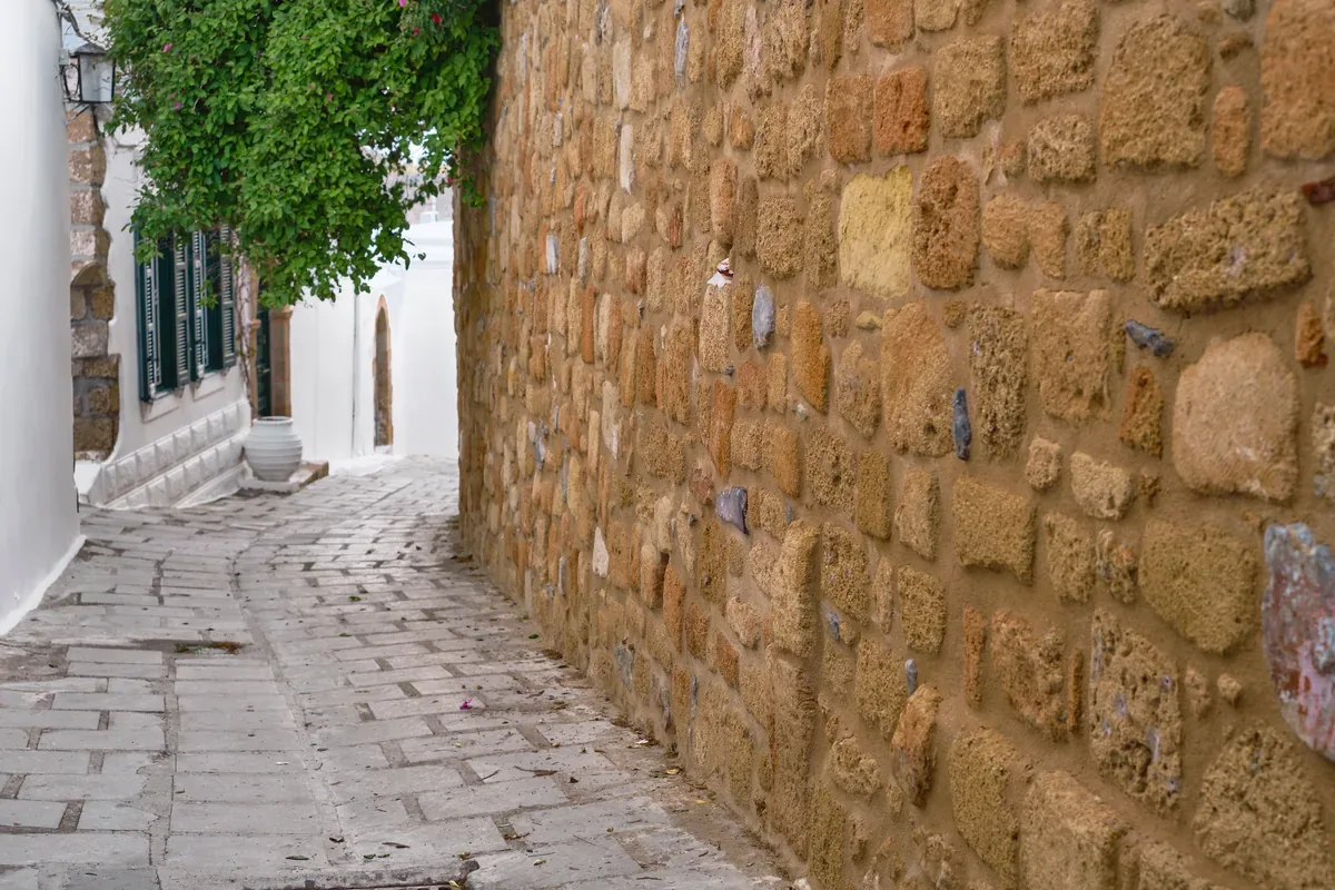 Colonia del Sacramento Uruguay colonial cobblestone street historic district