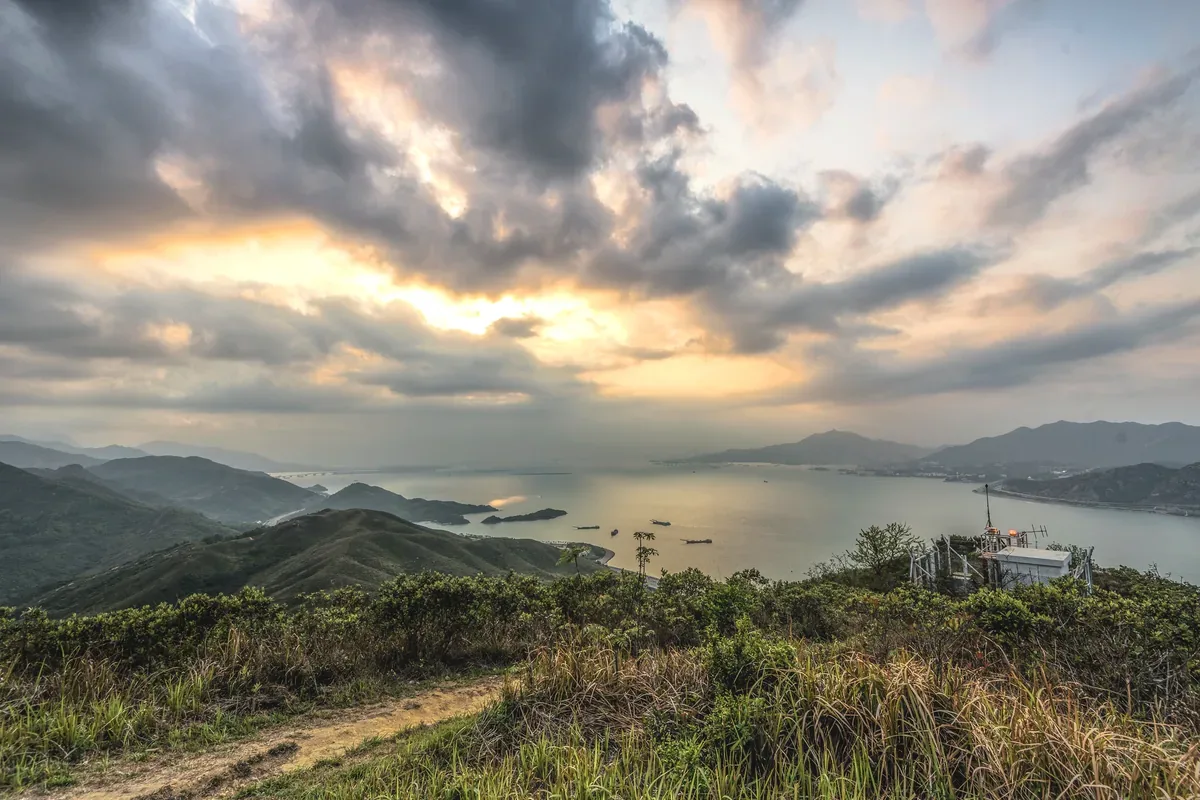 Calima El Darien Colombia lake mountain landscape cloudy sky
